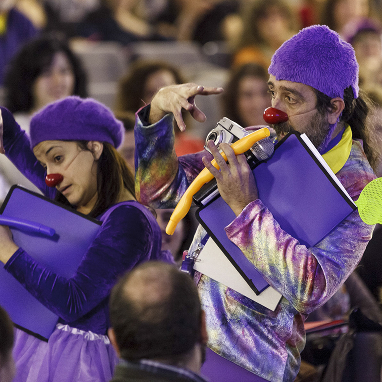 badut taldea klownklusioak moratua